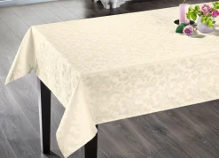Online BADER Bügelfreie Tischdecke mit Fleckschutz-Ausrüstung CHAMPAGNER