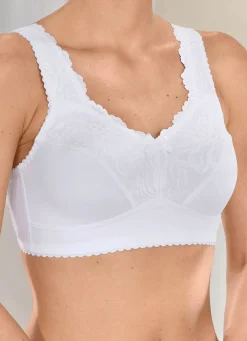 Sale KUDRESHOV BH mit hohem Baumwollanteil WEISS