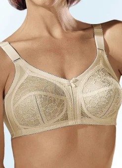 Online BADER BH mit unterlegter Spitze PUDER