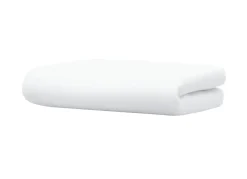 Clearance BADER Biber-Betttuch aus 100% Baumwolle WEISS