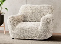 Outlet BADER Bi-elastische Mikrofaser-Stretchbezüge BEIGE
