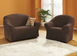 Clearance BADER Bi-elastische Stretchbezüge BRAUN