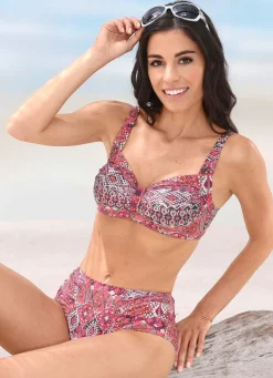 Sale BADER Bikini mt herausnehmbaren Softschalen KORALLE-BUNT