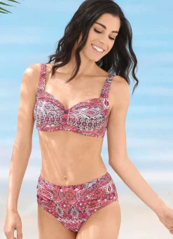 Sale BADER Bikini mt herausnehmbaren Softschalen KORALLE-BUNT