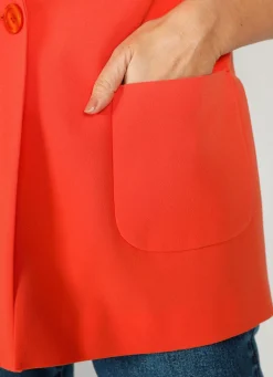 Online BADER Blazer mit geschlitztem 3/4 Arm KORALLE