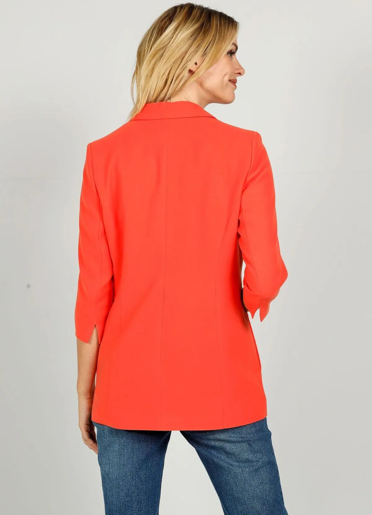 Online BADER Blazer mit geschlitztem 3/4 Arm KORALLE