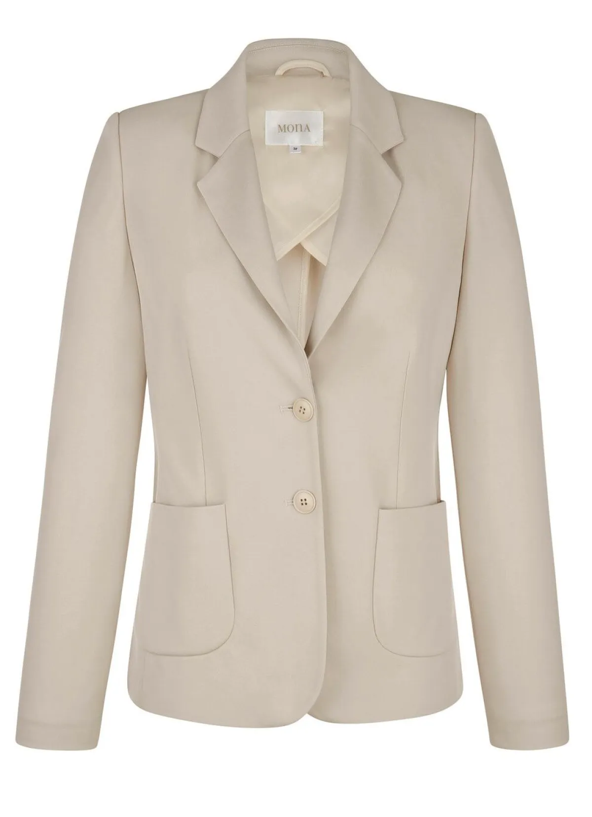 Best BADER Blazer mit Reverskragen TAUPE