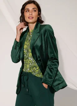 Clearance BADER Blazer mit Reverskragen TANNENGRÜN