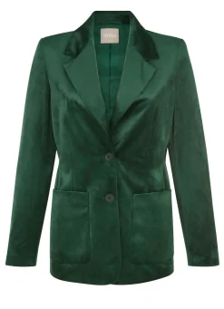 Clearance BADER Blazer mit Reverskragen TANNENGRÜN