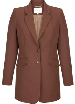 Best BADER Blazer mit Reverskragen SCHOKOBRAUN