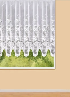Discount BADER Blumenfenster-Store WEISS