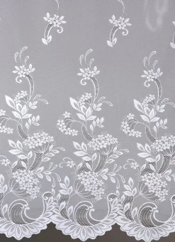 Discount BADER Blumenfenster-Store WEISS