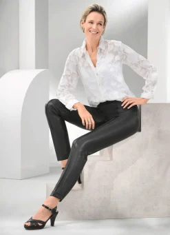 New BADER Bluse von TIZIA ECRU