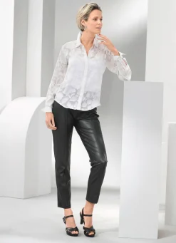 New BADER Bluse von TIZIA ECRU
