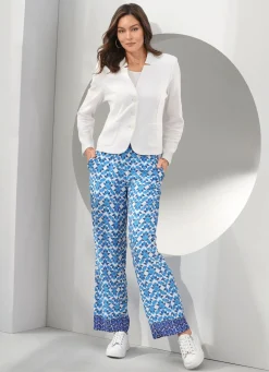 BADER Blusenblazer mit Schulterpolstern ECRU