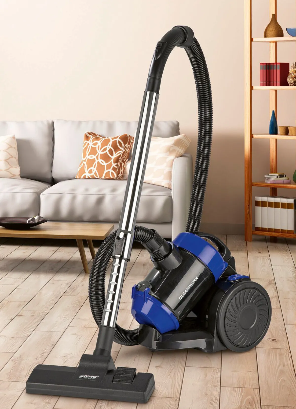 Sale BADER Bodenstaubsauger mit automatischer Saugkraftregulierung SCHWARZ-BLAU
