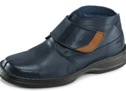 Hot BADER Boot mit verstellbarer Klettspange MARINE-BRAUN