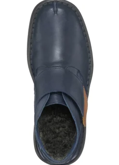 Hot BADER Boot mit verstellbarer Klettspange MARINE-BRAUN