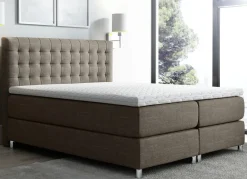 Sale BADER Boxspringbett mit Topper BRAUN