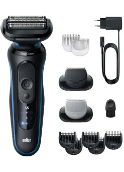 Hot BRAUN Akku-Netz-Rasierer 52-B1650s BLAU