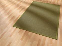 Best BADER Brücken, Galerie oder Teppiche aus echt Sisal - die reine Natur GRÜN