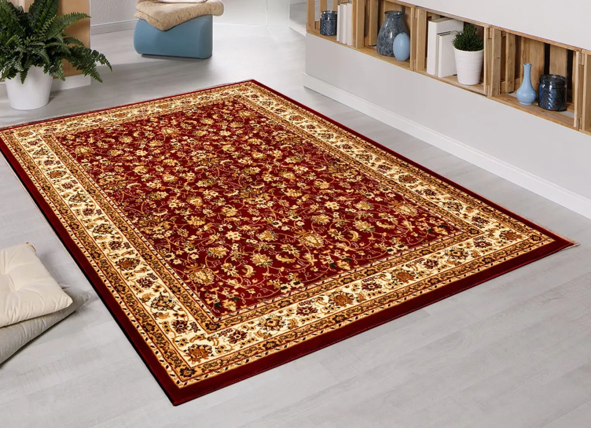 Sale BADER Brücken, Galerie und Teppiche mit Jute- Rückseite ROT