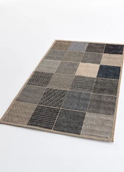 Online BADER Brücken, Galerie und Teppich für den Innen- und Außenbereich BEIGE-BLAU