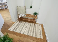 Hot BADER Brücken und Teppiche creme-grau