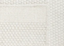 Outlet BADER Brücken und Teppiche aus feuchtigkeitsregulierender Naturfaser NATURWEISS