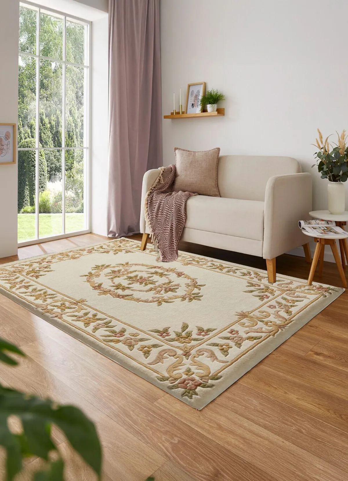Best BADER Brücken und Teppiche aus reiner Schurwolle BEIGE