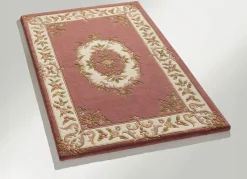 Sale BADER Brücken und Teppiche aus reiner Schurwolle ROSA