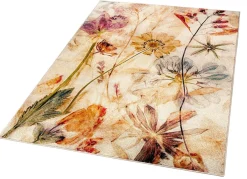 BADER Brücken und Teppiche mit Blumenmotiv BUNT