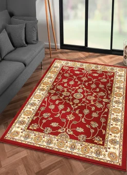 New BADER Brücken und Teppiche mit feinen floralen Details GRÜN