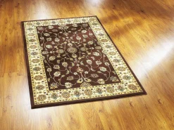Clearance BADER Brücken und Teppiche mit feinen floralen Details BRAUN