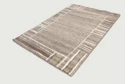 Hot BADER Brücken und Teppiche mit fein gearbeiteter Bordüre BEIGE