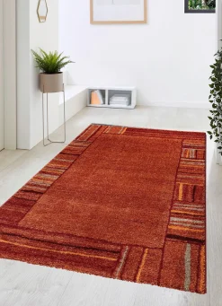 Outlet BADER Brücken und Teppiche mit fein gearbeiteter Bordüre TERRA
