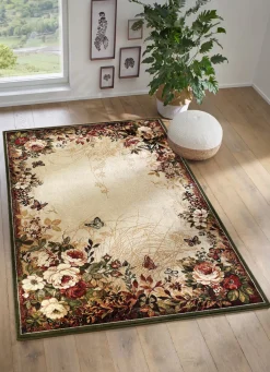 Clearance BADER Brücken und Teppiche mit floralen Motiven BUNT