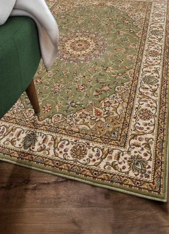 Best BADER Brücken und Teppiche mit hoher Flordichte GRÜN