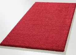 BADER Brücken und Teppiche mit rutschhemmender Latex-Rückseite ROT