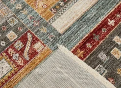 Online BADER Brücken und Teppiche mit Textil-Rückseite GRÜN-MULTICOLOR