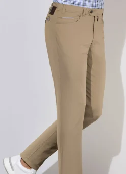 Discount BADER "Brühl"-Hose mit Bundübertritt in 3 Farben SANDBEIGE