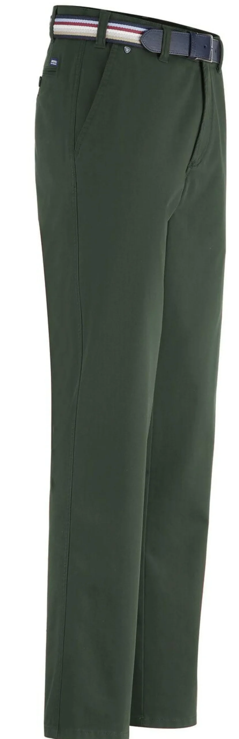 Discount BADER "Brühl"-Hose mit Gürtel in 3 Farben TANNENGRÜN