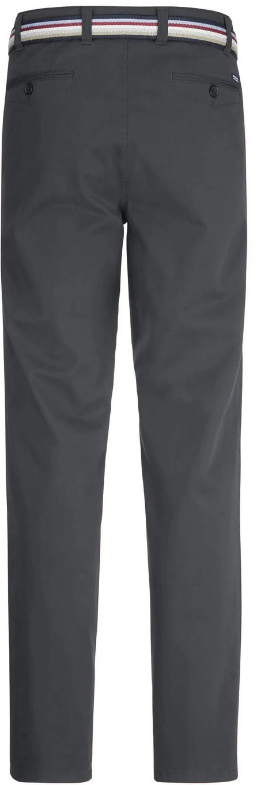 Best BADER "Brühl"-Hose mit Gürtel in 3 Farben DUNKELGRAU