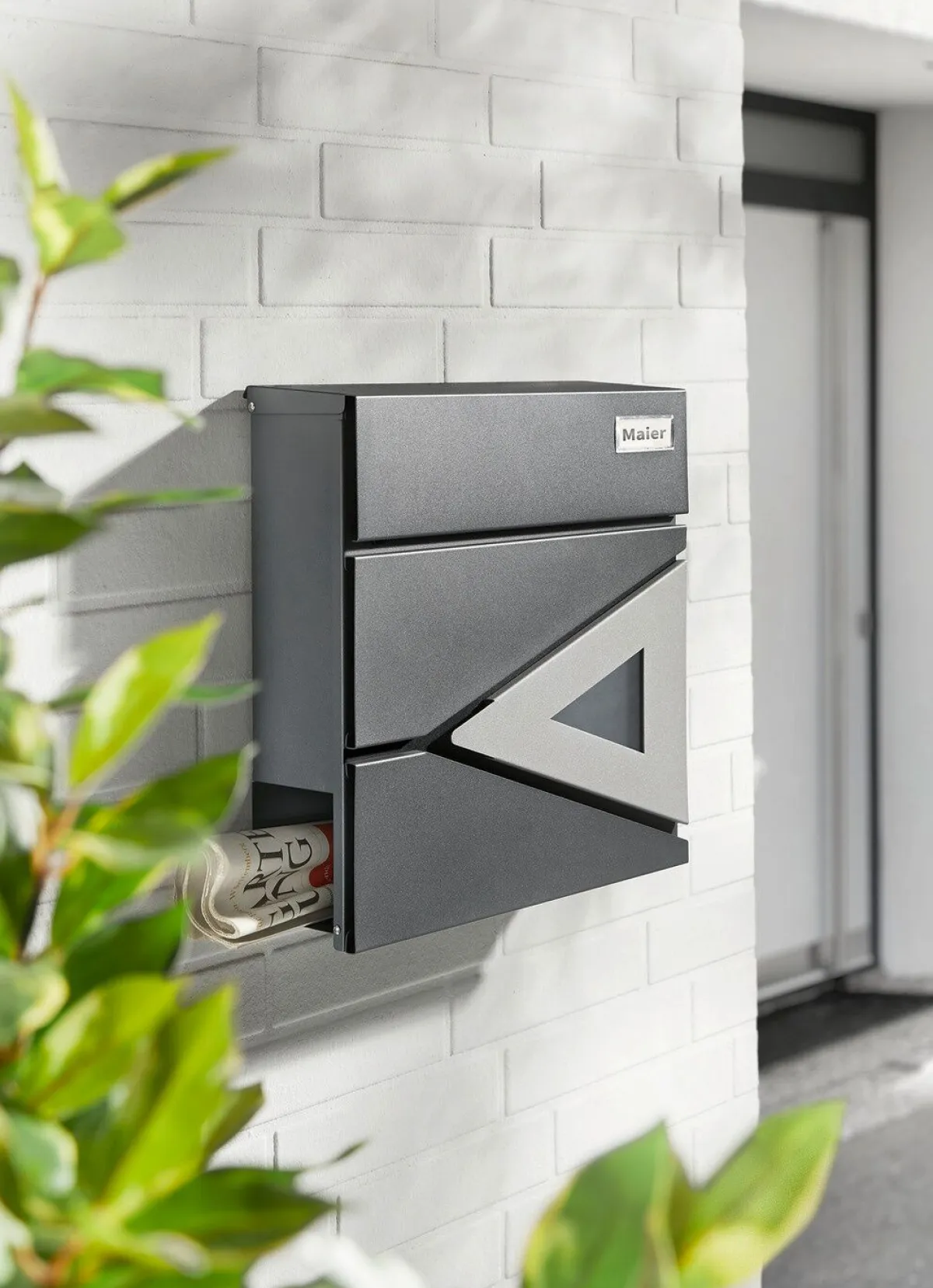 Discount BADER Briefkosten "Toronto" ANTHRAZIT-SILBER