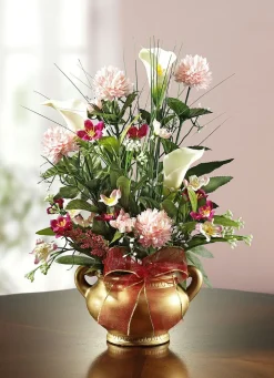 Hot BADER Calla-Gesteck im Topf
