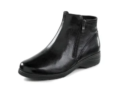 Discount CAPRICE , bequeme Damen-Boots, Weite H, mit herausnehmbarem Fußbett SCHWARZ