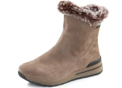 Discount CAPRICE , gefütterte Damen-Stiefeletten, Winterschuhe, Weite H, mit herausnehmbarem Fußbett TAUPE