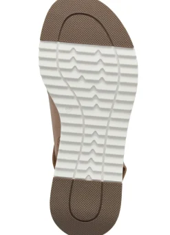 Outlet BADER Caprice Sandale aus Nappaleder BRONZE