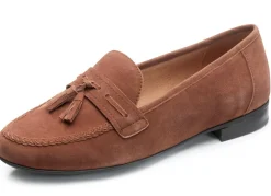 Clearance CAPRICE Slipper mit Lederspange COGNAC