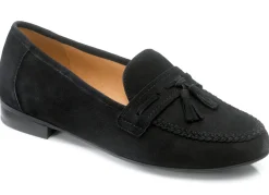 Outlet CAPRICE Slipper mit Lederspange SCHWARZ